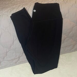 Lululemon Athletica 28” High-Rise Align Black Pant